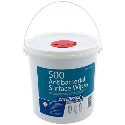Robinson Young Caterpack Antibacterial Disinfectant Wipes - Pack of 500