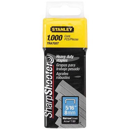 Stanley Staples Heavy-duty 8mm [Pack 1000]