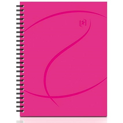 Oxford Beauty Wirebound Notebook / A5 / Ruled / 140 Pages / Pack of 5
