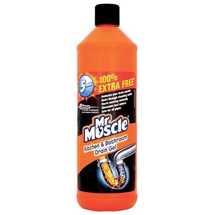 Mr Muscle Sink & Plug Cleaner Gel - 500ml