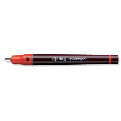 Rotring Rapidograph Pen for Precise Line / 0.18mm Nib