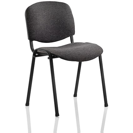 Trexus Stacking Chair - Charcoal
