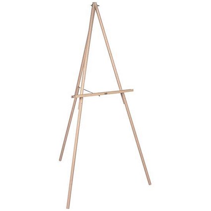 Bi-Office Wooden Easel / Adjustable to 4 Heights / Max Height 1800mm