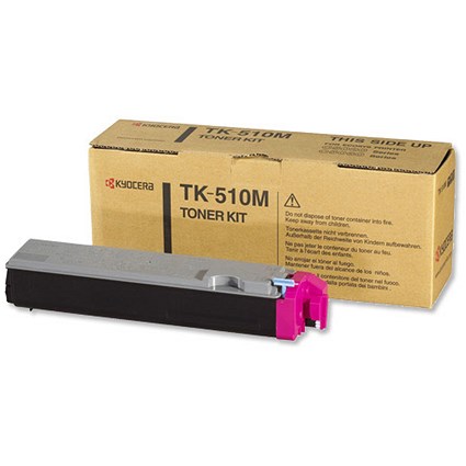 Kyocera TK-510M Magenta Laser Toner Cartridge
