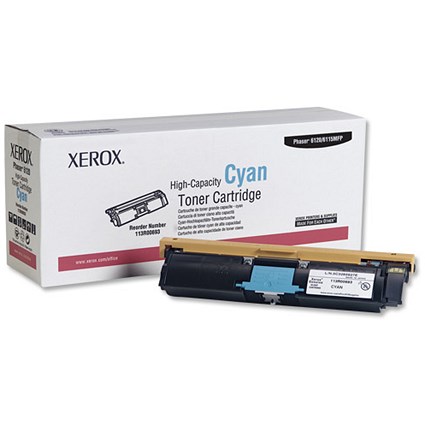 Xerox Phaser 6120 High Capacity Cyan Laser Toner Cartridge