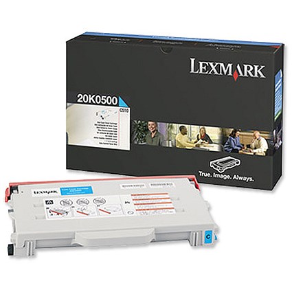 Lexmark 20K0500 Cyan Laser Toner Cartridge