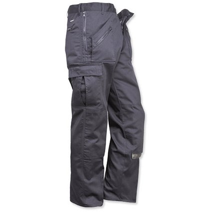Portwest Action Trousers / Regular 32in / Black