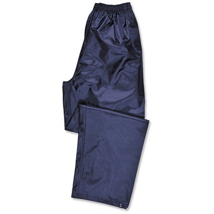 Atlantic Rain Trousers with Side-pockets / Navy / Medium