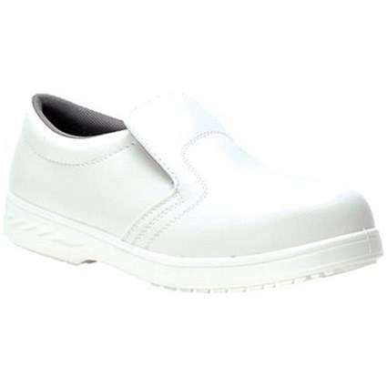 Portwest S2 Hygiene Safety Shoes / Size 12 / White