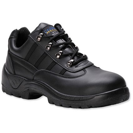 Portwest S1P Trainer Shoes / Size 8 / Black