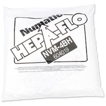 Numatic Replacement Vacuum Bags for 900 & 750 - Pack of 10