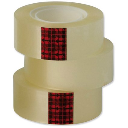 Scotch Easy Tear Transparent Tape / 24mmx33m / Pack of 6