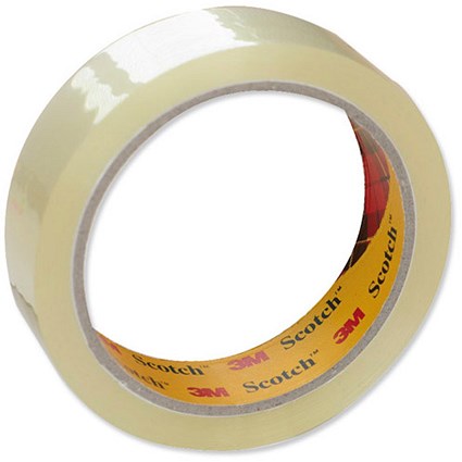 Scotch Easy Tear Transparent Tape, 19mm x 66m, Pack of 8