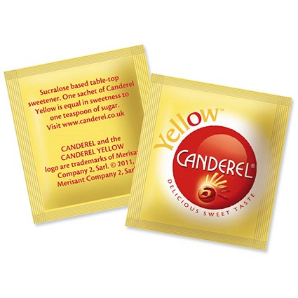 Canderel Yellow Sweetener Granules Sachets, Pack of 1000