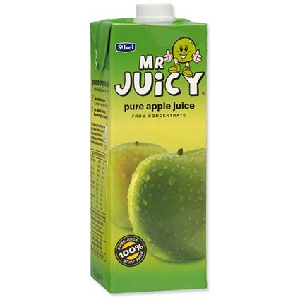 St Ivel Mr Juicy Apple Drink - 12 x 1 Litre Cartons