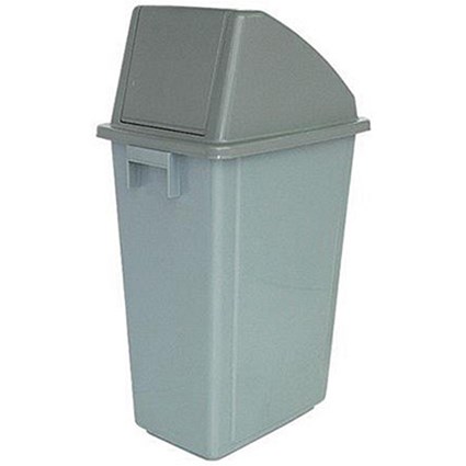 Recycling Waste Bin / 60 Litre / Grey
