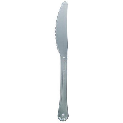 Premium Plastic Knife, Clear, Pack of 1000