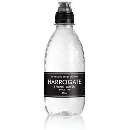Harrogate Still Spring Water - 30 x 330ml Sports Cap Bottles