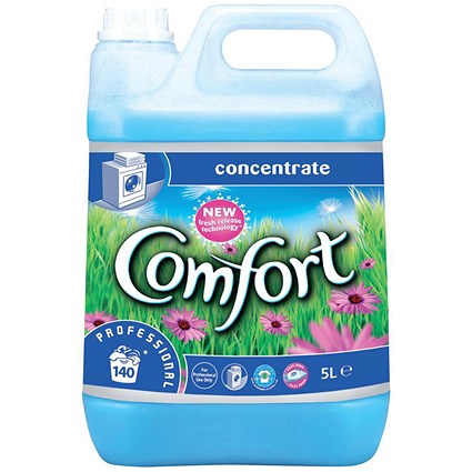 Comfort Professional Concentrated Fabric Softener, 140 Washes, 5 Litres