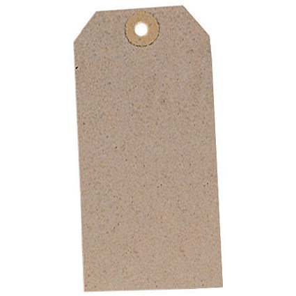 Unstrung Tags, 120x60mm, Buff, Pack of 1000
