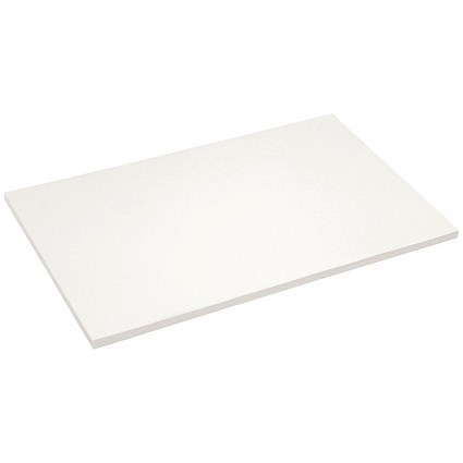 Half Demy Blotting Paper, White, Pack of 50 Sheets