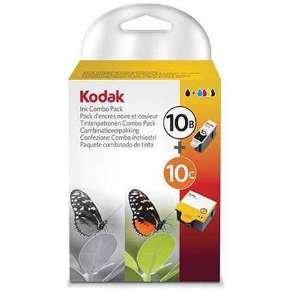 Kodak 10 Series Black and Colour Inkjet Cartridges (2 Cartridges)