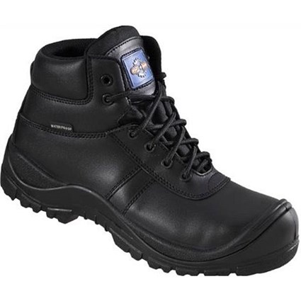Rock Fall Proman Waterproof Boot / Leather / Size 11 / Black