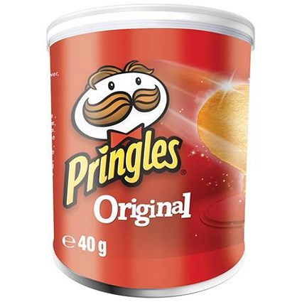 Pringles Original Crisps - Pack of 12 (40g)