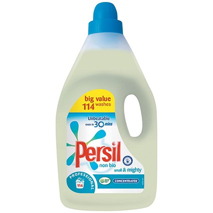 Persil Small & Mighty Washing Detergent Liquid, Non Bio, 115 Washes, 4 Litres