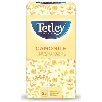Tetley Camomile Smile Tea Bags - Pack of 25