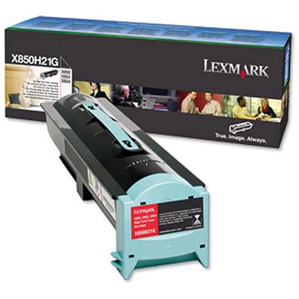 Lexmark X850H21G Black Laser Toner Cartridge