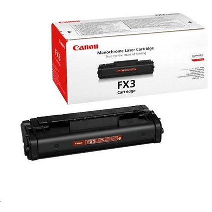 Canon FX3 Black Fax Laser Toner Cartridge
