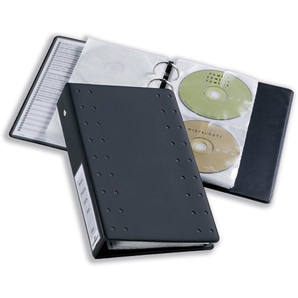 Durable CD & DVD Pocket for Index 20 Ring Binder - Pack of 5