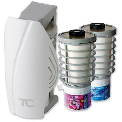 Tcell Starter Kit Pure Fragrance and Odour Neutraliser for 60 Days plus 2 Refills