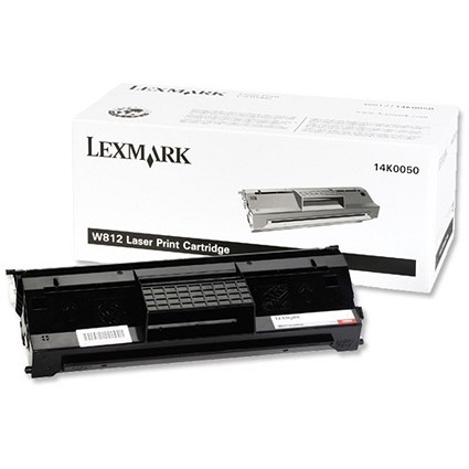 Lexmark W812 Black Laser Toner Cartridge