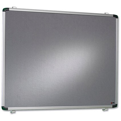 Nobo Pro-Rail Notice Board / Aluminium Trim / 1200x900mm