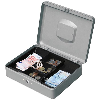5 Star Cash Box Premium Metal Combination Lock Anthracite 300mm