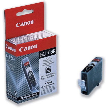 Canon BCI-6BK Black Inkjet Cartridge