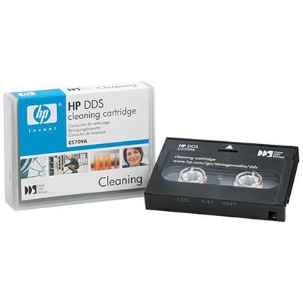 Hewlett Packard (HP) DDS Cleaning Tape Cartridge - 4mm