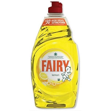 Fairy Liquid for Washing-up, Lemon, 433ml, Pack of 2