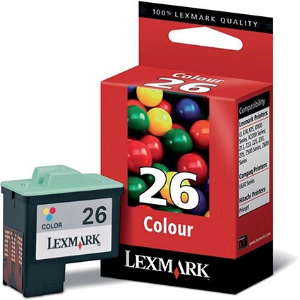 Lexmark 26 Colour Inkjet Cartridge
