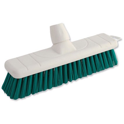 Bentley Colour Coded Soft Broom / 12 Inch Head / Green