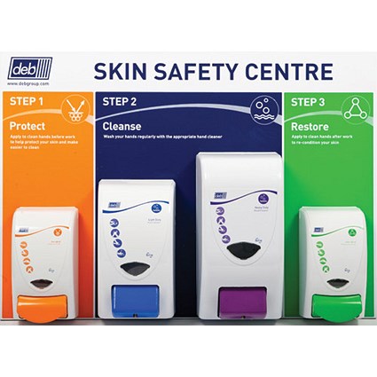 DEB Safety Skin Centre, Protect, Cleanse, Restore, Light & Heavy