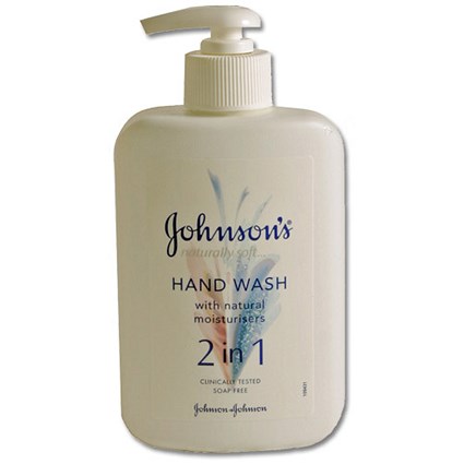 Johnsons 2 in 1 Hand Wash Liquid Soap 250ml