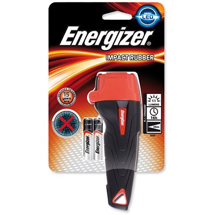Energizer Impact Small LED Torch Weatherproof 2AAA