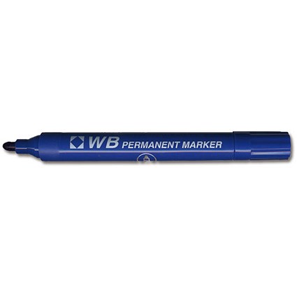 Everyday Permanent Marker / Bullet Tip / Blue / Pack of 10