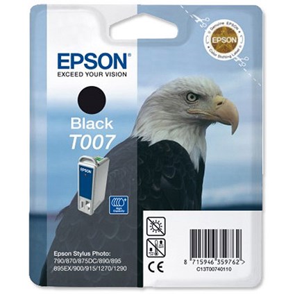 Epson T007 Black Inkjet Cartridge