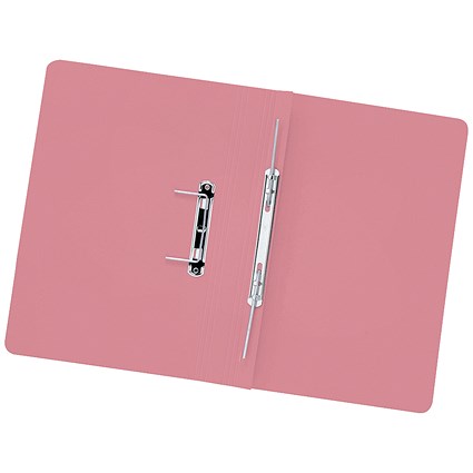 5 Star Transfer Files, 315gsm, Foolscap, Pink, Pack of 50
