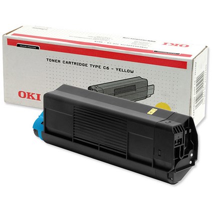 Oki C5300 Yellow Laser Toner Cartridge