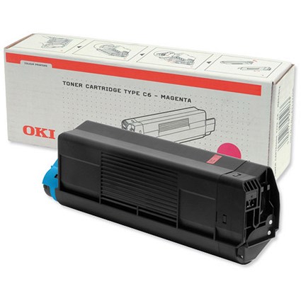 Oki C5300 Magenta Laser Toner Cartridge